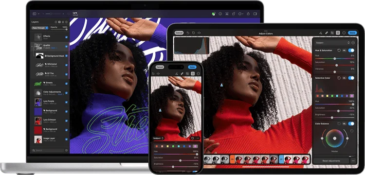 Pixelmator Pro AI tools workflow